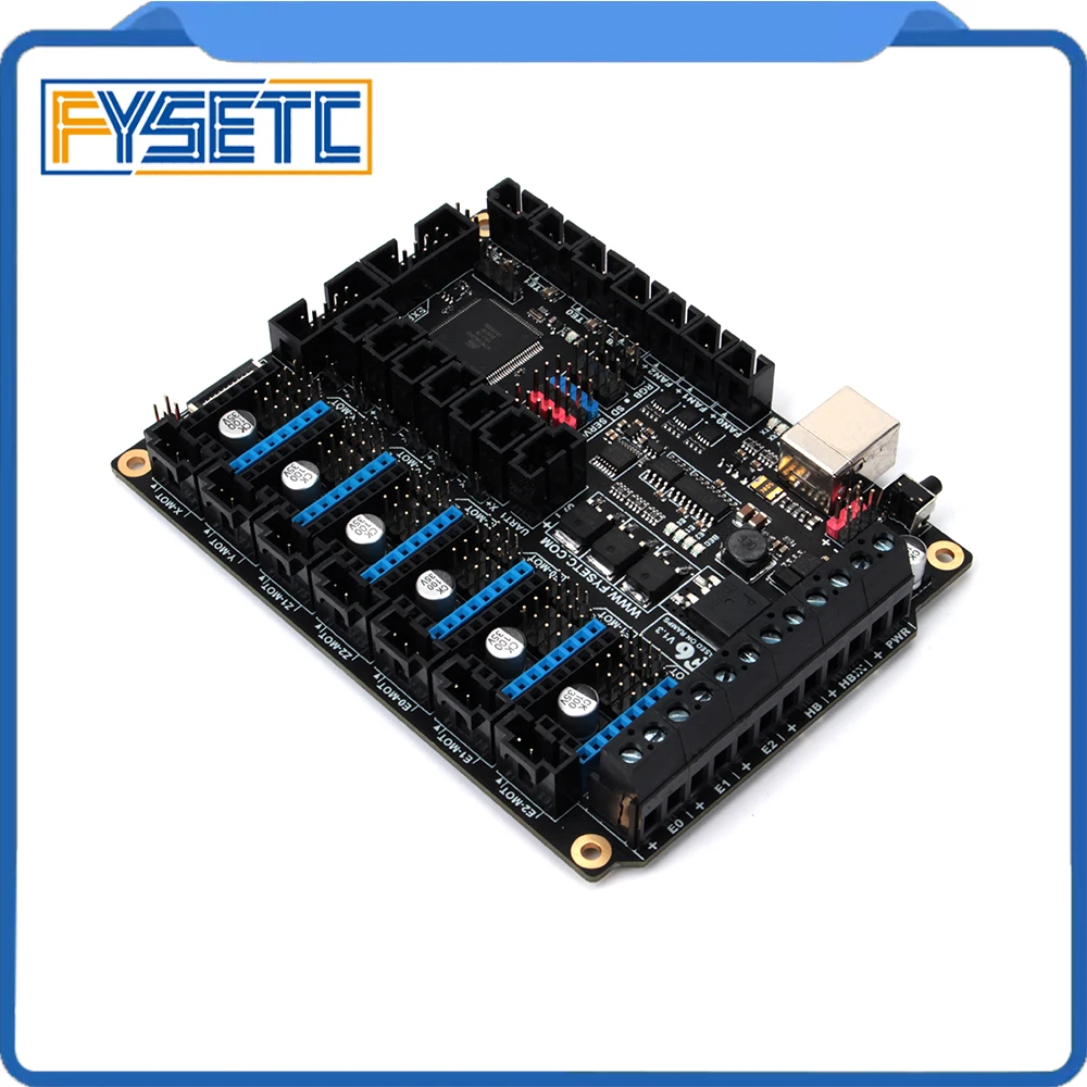 FYSETC F6 V1.3 плата все-в-одном электроника для Ender-3 3D-принтер с ЧПУ устройства до 6 моторных драйверов для TMC2130 SPI VS SKR V1.3