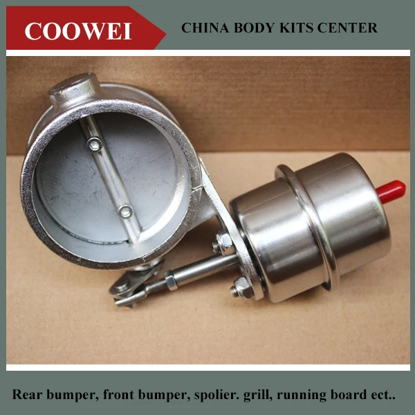 3'' inch Exhaust Control Valve Set Actuator CLOSED Style 76mm Pipe