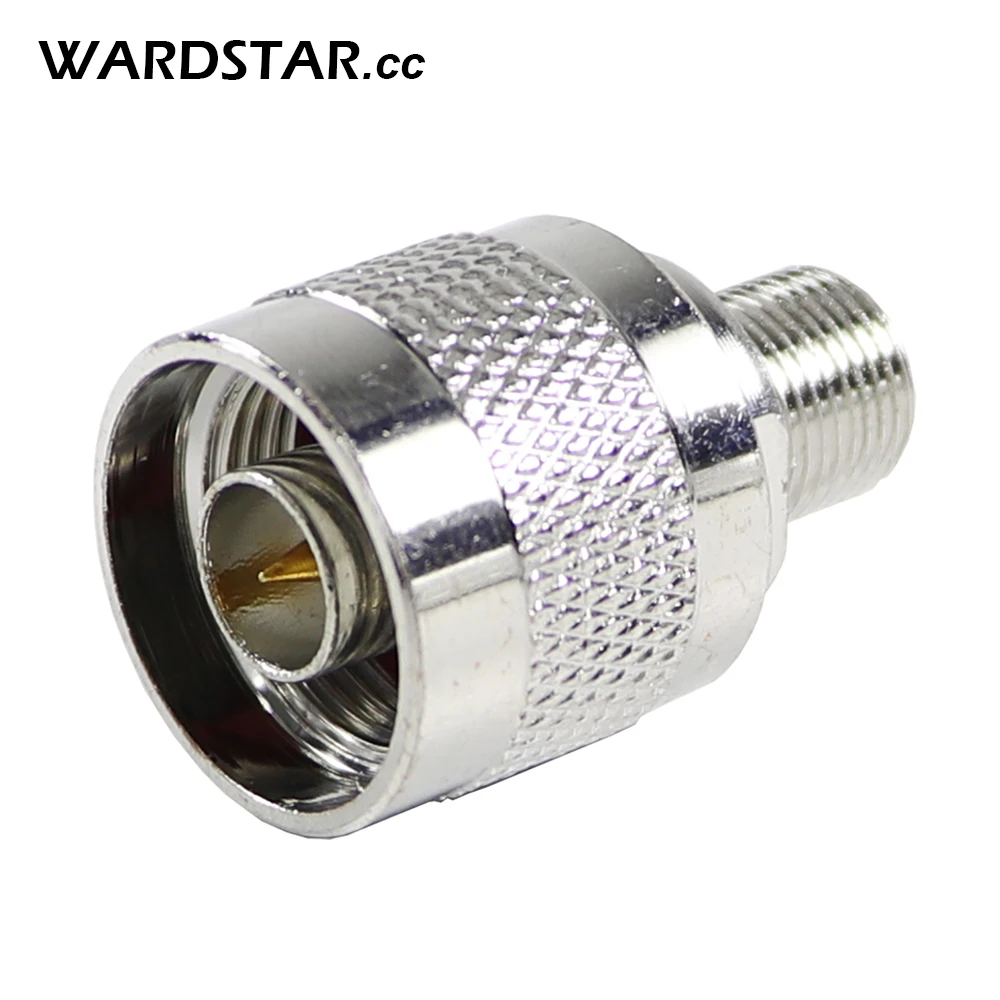 

2pcs/lot N Male Plug to F Female Jack RF Coaxial Adapter Connector