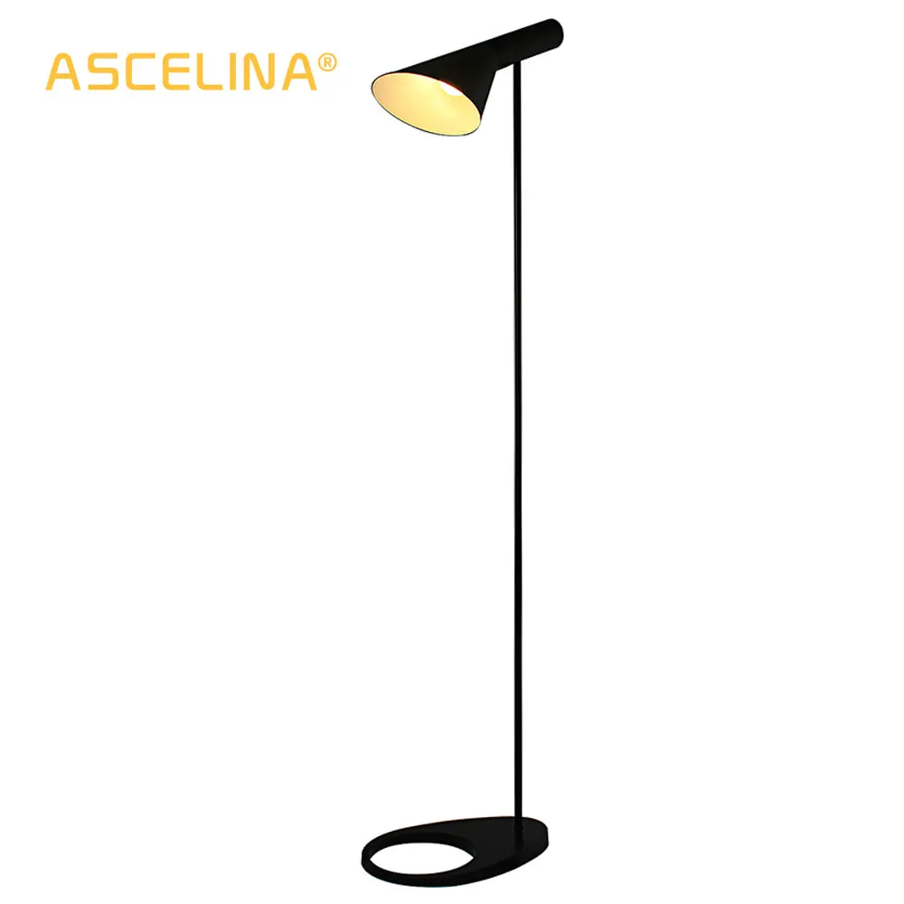 

led Floor Lamp ASCELINA Nordic Modern Minimalist Decorative floor lamps Standing Lamp Adjustable Lampshade living room bedroom