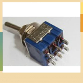 

Free Shipping 50pvs 6-Pin DPDT ON-OFF-ON Toggle Switch 6A 125VAC.