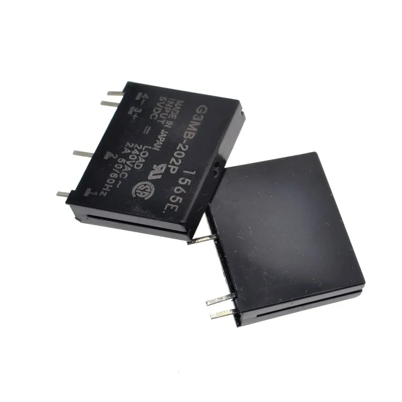 10 шт. G3MB-202P DC-AC PCB SSR в 5VDC, Out 240 В AC 2A твердотельные реле