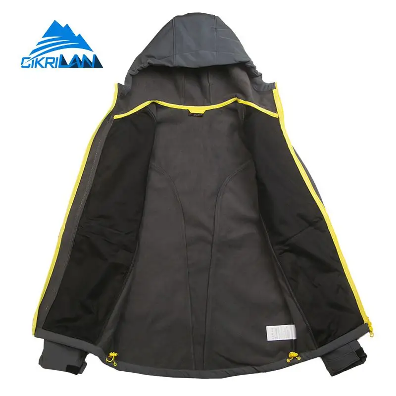 Мужская Открытый Отдых Туризм Soft Shell Пальто Ветровка Восхождение Походы Softshell