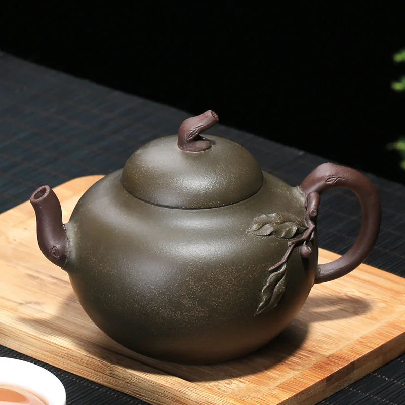 Глиняный Чайник и чайный сервиз рудная шахта Azure Mud Pot Guogong Fang Qinping ручной работы чайный горшок и чайный сервиз один заменитель