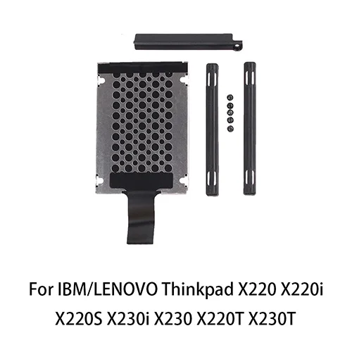 HDD жесткий диск крышка Caddy Рельсы+ винт для IBM/LENOVO Thinkpad T430 T430i T420 T420i X200 X200S X201 X201i X201S T61 R61 - Цвет: X220 X220i X220S