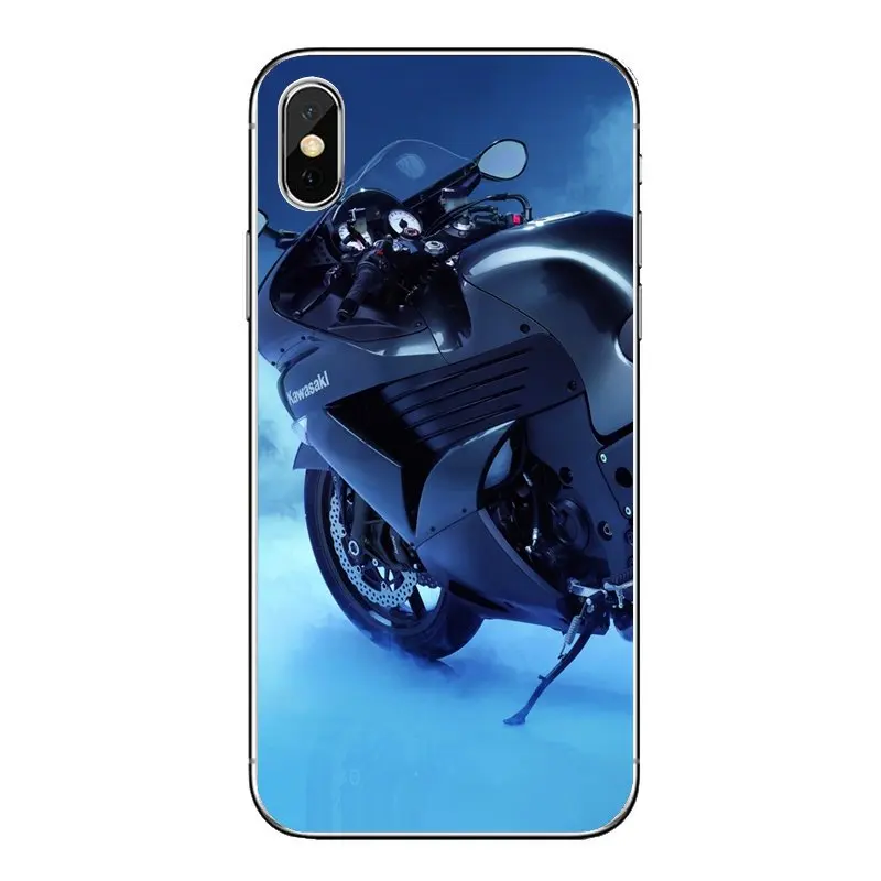 Для Xiaomi mi A1 A2 5X6X8 lite SE Pro Max x 2 2S 3 5 5S Kawasaki мотоциклетные мягкие прозрачные