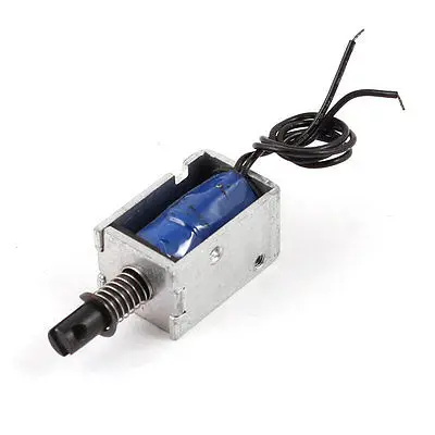 5 мм ход 0,08 кг усилие зажима пуш-ап Тип соленоид Электромагнит постоянного тока 24 V XWJ