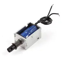 5 мм ход 0,08 кг усилие зажима пуш-ап Тип соленоид Электромагнит постоянного тока 24 V XWJ