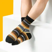 Мужские носки хроматические мужские носки с окончательным дизайном Дизайнерская одежда хлопок дизайнер