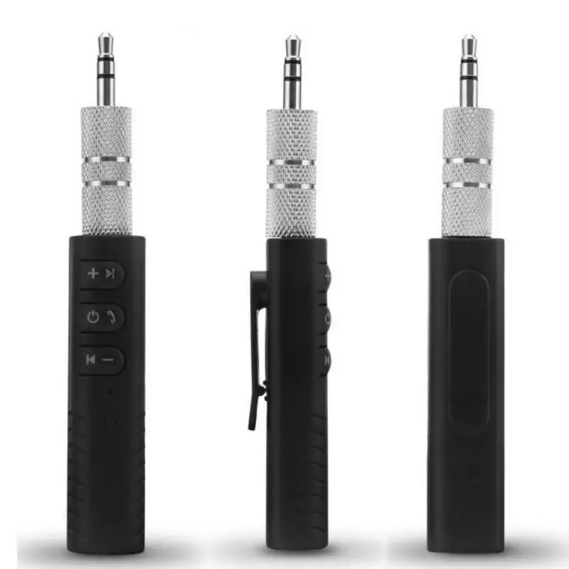 Авто Bluetooth Handsfree адаптер клип на аудио приемник 3.5AUX автомобильный наушник динамик