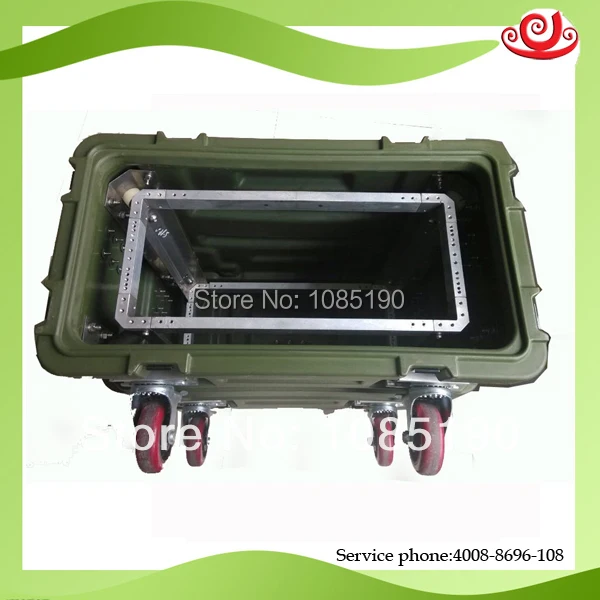 China Hard plastic 4U mount case for mobile computer servicer
