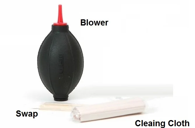 

cleaning kit for microscope, optical lens cleaning tissue, blower