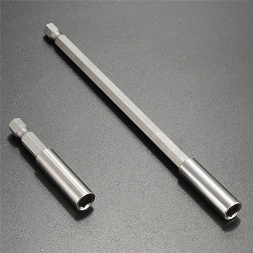 

1Pc 1/4 Inch Quick Change Hex Shank Drill Bit Holder Magnetic Extend Socket
