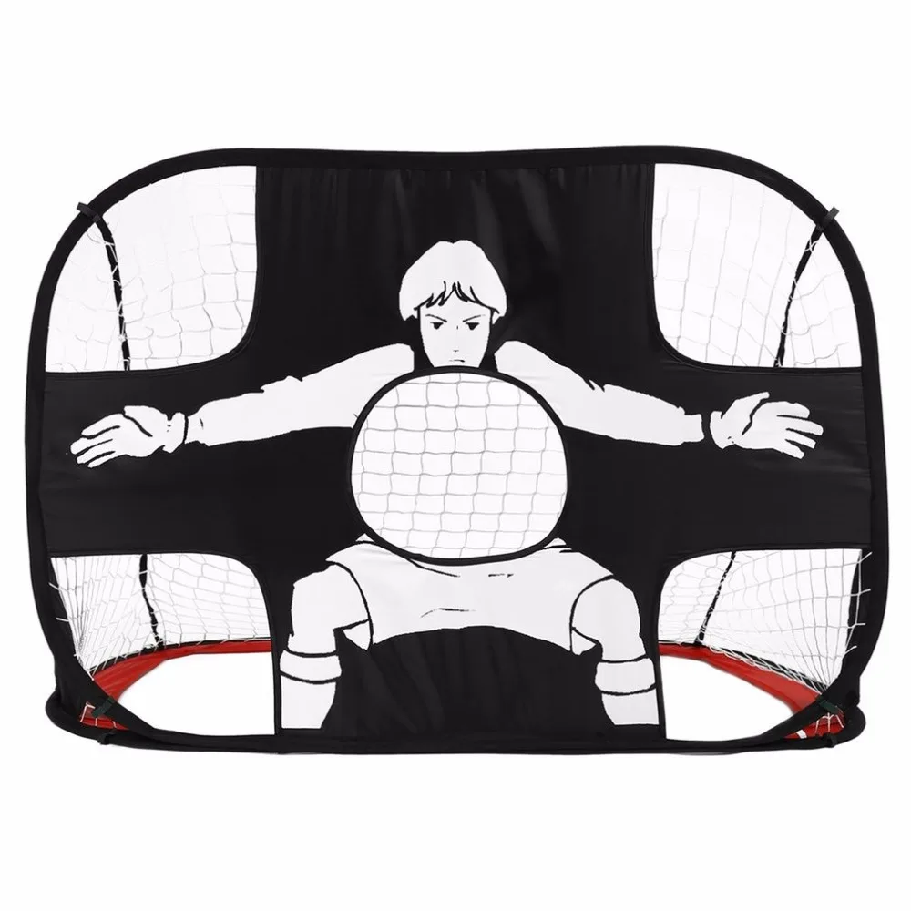 

Folding Football Gate Net Goal Gate Extra-Sturdy Portable Soccer Ball Practice Gate for Children Students Soccer Training Tool