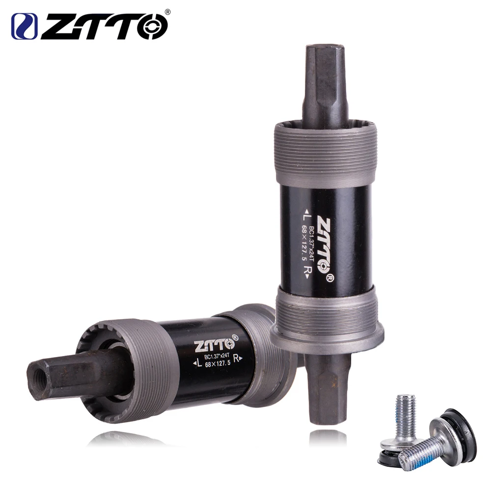 ZTTO MTB BSA Нижний Кронштейн для велосипеда 107 110 5 118 124 мм Quare отверстие ось кривошипа