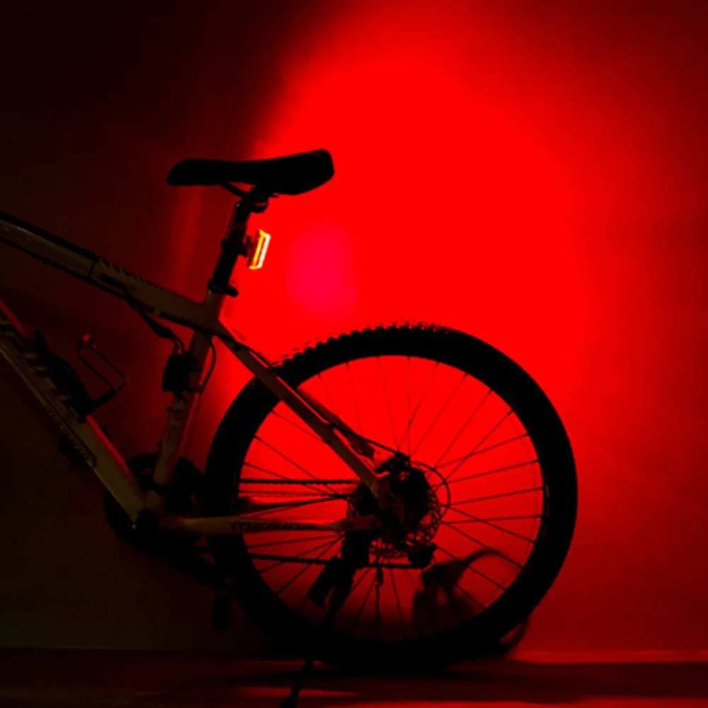 Super Bright Buckle Design Bicycle Lamp Rechargeable LED USB Mountain