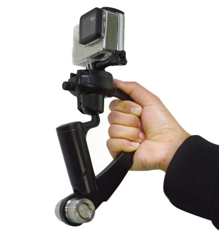 Камера стабилизатор Andoer ручной кривой стабилизатор для экшн-камеры GoPro Hero GITUP SJCAM SJ4000 5000 крепление для спортивной камеры Xiao Спортивная камера Yi