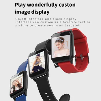

Z02 Smart Watch Blood Pressure Watch Heart Rate Monitor Sleep Sports Fitness Tracker Smart Wristband 2019 Smart Bracelet
