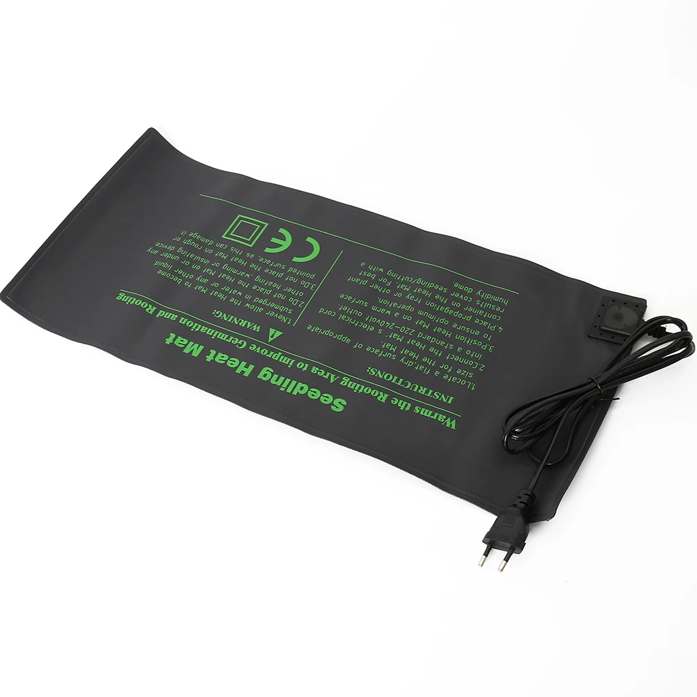 Seedling Heat Mat Plant Seed Germination Propagation Clone Starter Pad