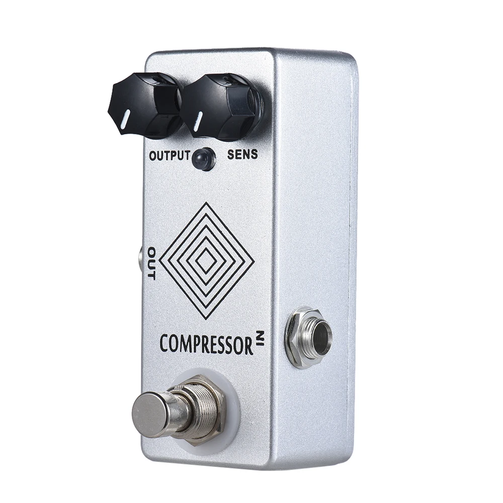 Мини динамический COMP гитарный эффект педаль Compressror клон DYNA COMP и с истинным обводом