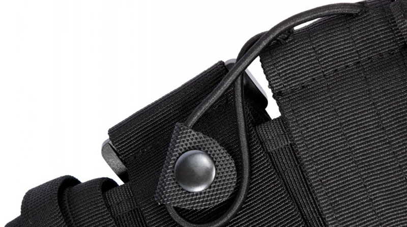 Мужские ремни с 10 шт. мешочком Многофункциональный тактический ремень безопасности полицейской охраны служебный Комплект нейлон черный