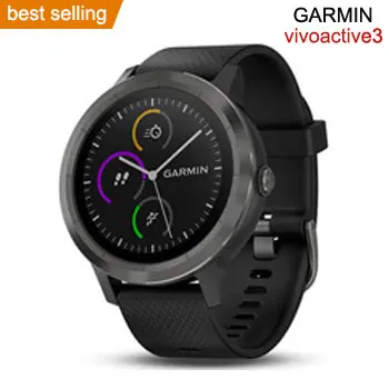 Оригинальные GARMIN vivoactive 3, gps, классические часы для гольфа, монитор сердечного ритма, фитнес-часы, спортивные, gps, для бега, плавания, Смарт-часы для мужчин