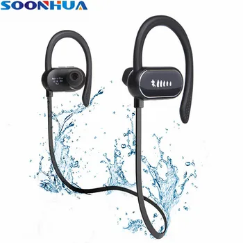 

SOONHUA Wireless Bluetooth Earphone Sweatproof Sports Headphones HD 1080 Voice 100MM Speaker Earphone With Smart Noise Reduction