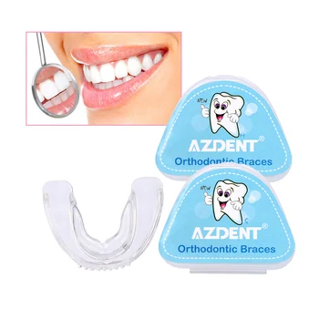 

Orthodontic Braces Appliance Dental Braces Silicone Alignment Trainer Teeth Retainer Bruxism Mouth Duard Teeth Straightener
