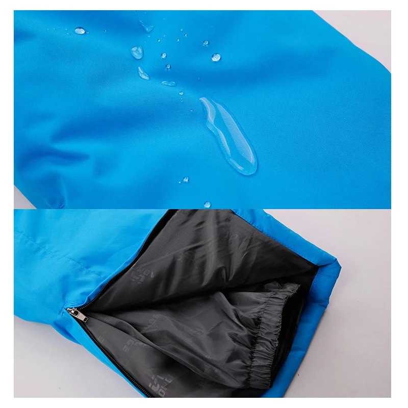 Hombres 2019 nuevo invierno de Trekking senderismo pesca Camping escalar, esquí, Snowboard, pantalones Plus tamaño de gran tamaño impermeable al aire libre Pantalones