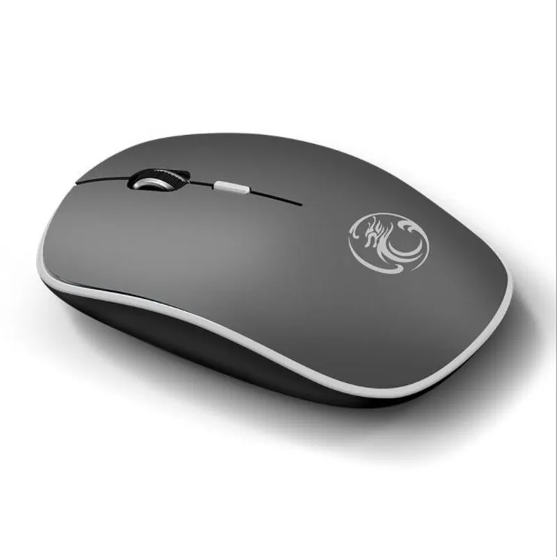 IMICE E1600 Беспроводная Бесшумная мышь 2 4 ГГц 1600 точек/дюйм бесшумный приемник