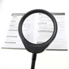 Loupe de bureau 8X, machine de table, tige souple, lumière LED variable pour la lecture, réparation et inspection ► Photo 3/6