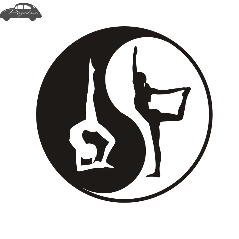 Pegatina Car OM Yoga Sticker Yoga Decal Muurstickers Posters Vinyl Wall