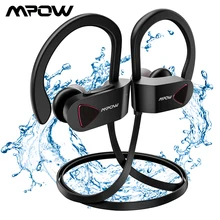 Mpow D8 Bluetooth 4,1 беспроводные наушники IPX7 конструкционные водонепроницаемые спортивные наушники с 9H время игры для спортзала