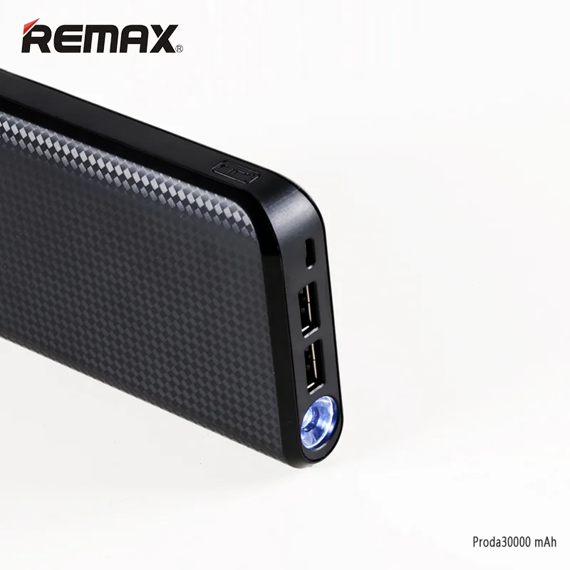 Remax 30000 мАч Внешний аккумулятор, двойной USB светодиодный 18650, портативный 20000 мАч Внешний аккумулятор, зарядное устройство для Iphone 7, Xiaomi Poverbank