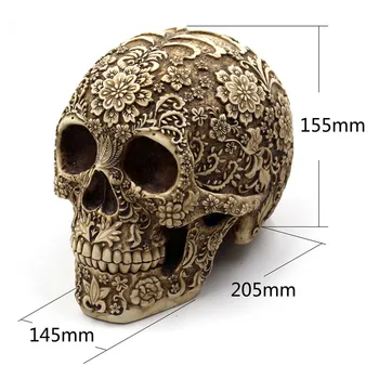 Creative Art Carving Skull Sculptures 1