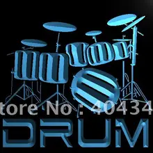 LK551-комната для музыкантов барабан Рок н ролл Музыка светодиодный неоновый свет знак