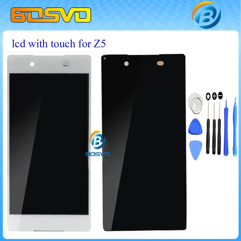 1 piece display with touch digitizer for Sony for Xperia Z5 lcd screen E6603 E6633 E6653