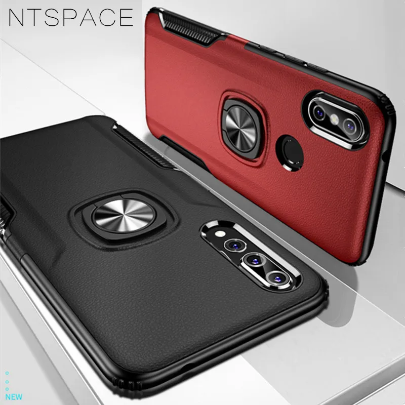 Чехол NTSPACE для Huawei Honor V10 7X магнитный металлический бронированный противоударный