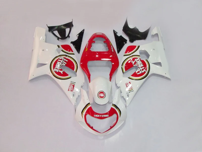 Комплект обтекателей для мотоцикла SUZUKI GSXR600 750 01 02 03 GSXR 600 GSXR750 2001 2002 2003 ABS красные
