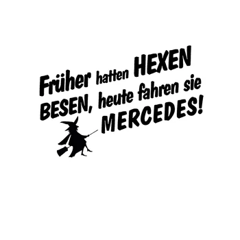 

The Previous Paint Was A Witch With A Broom Vinyl Car Packaging Accessories Product Decals Decorated Car Stickers