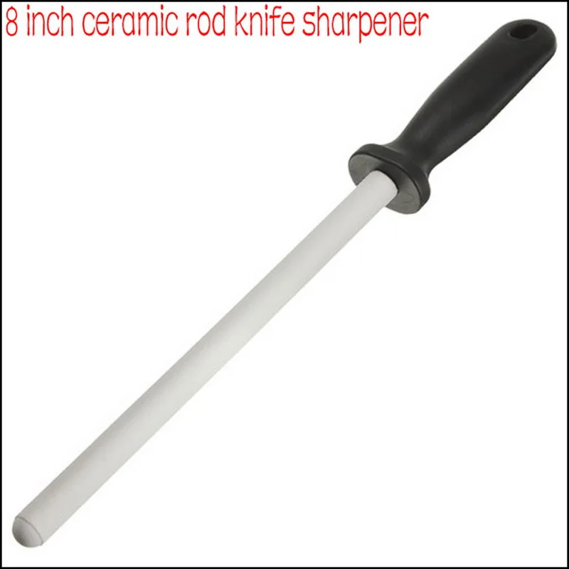 by DHL or EMS 50 pcs Ceramic(zirconia) Rod Knife Sharpener 8 with ABS