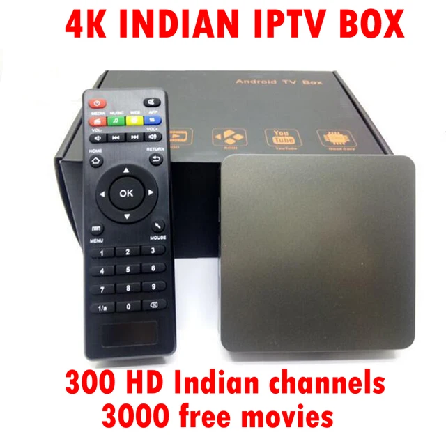 Best Tv Box For Indian And Pakistani Channels Indian IPTV Box with 300+ Popular India live TV Channels No Mothly Fee
