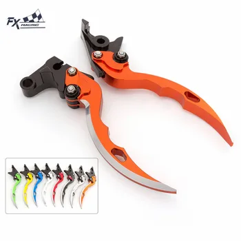 

CNC Knife Blade Motorcycle Brake Clutch Levers Adjustable Aluminum Brake Clutch Pair For Yamaha YFM 700 Raptor 700R 2007 - 2017