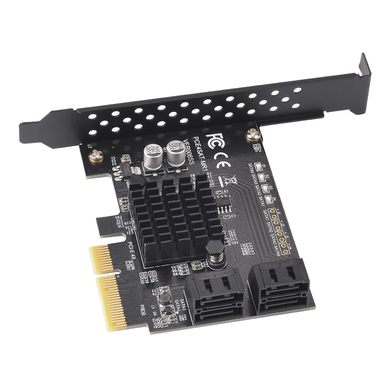 Marvell 88SE9230 чип SATA/PCIE Raid контроллер SATA PCIE карта PCI E Express 4X с низкопрофильным