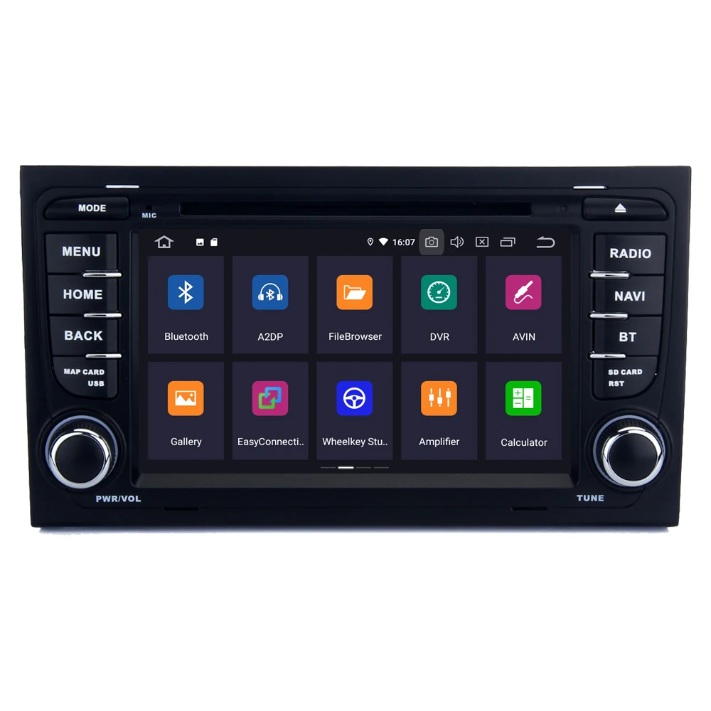 Perfect RoverOne For Audi A4 S4 RS4 8E 8F B6 B9 B7 Android 9.0 Autoradio Car Multimedia Player Radio Stereo GPS Navigation Head Unit DVD 1