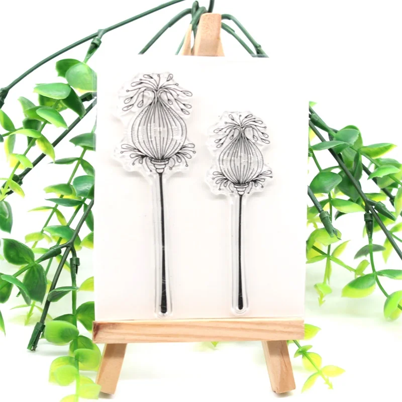 

YPP CRAFT Flower Transparent silicone stamp DIY scrapbooking / card / children's fun decorative supplies
