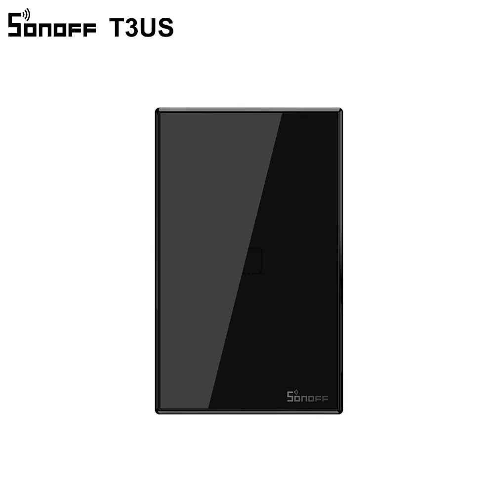 Интеллектуальный выключатель света SONOFF T3 Smart Wi Fi настенный светильник нам