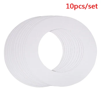 

10pcs/set 14OZ Standard Melt Wax Cleaning Ring Body Shaving Hair Removal Tools Waxing Machine Cleaning Protection Paper Ring