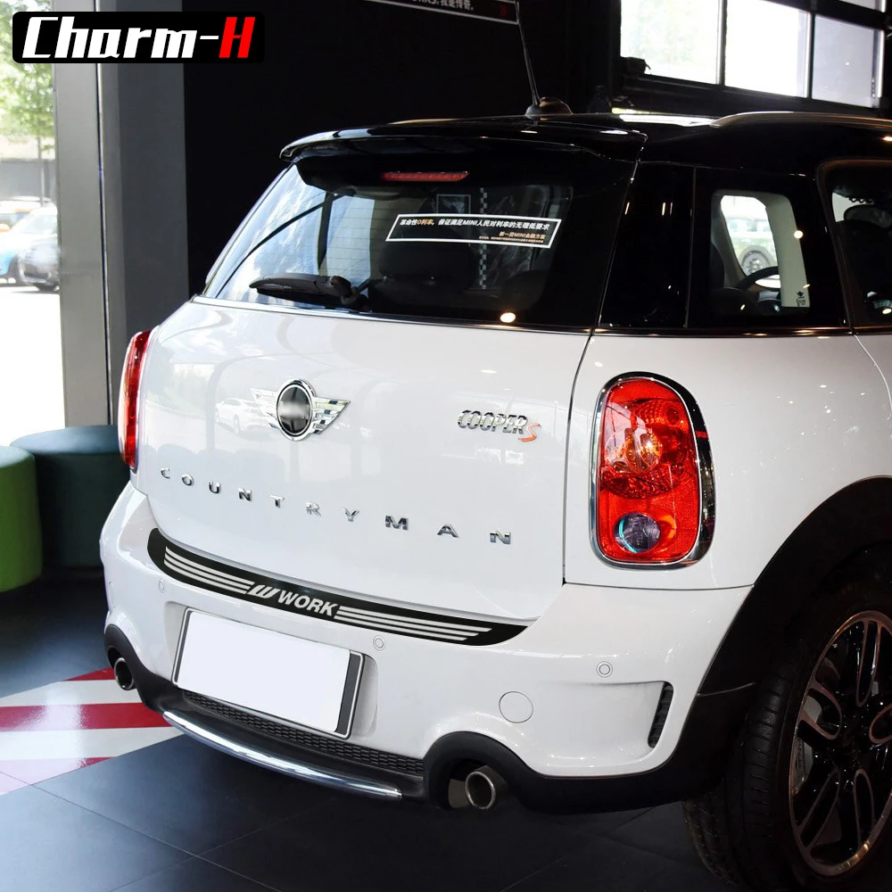 Защитная пленка на задний бампер для багажника MINI Cooper countryman R60 2010 2016|stickers for mini