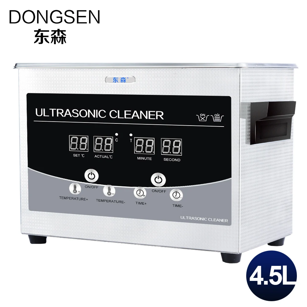 Portable 4.5L Ultrasonic Washing Machine Bath Ultrasound Washer